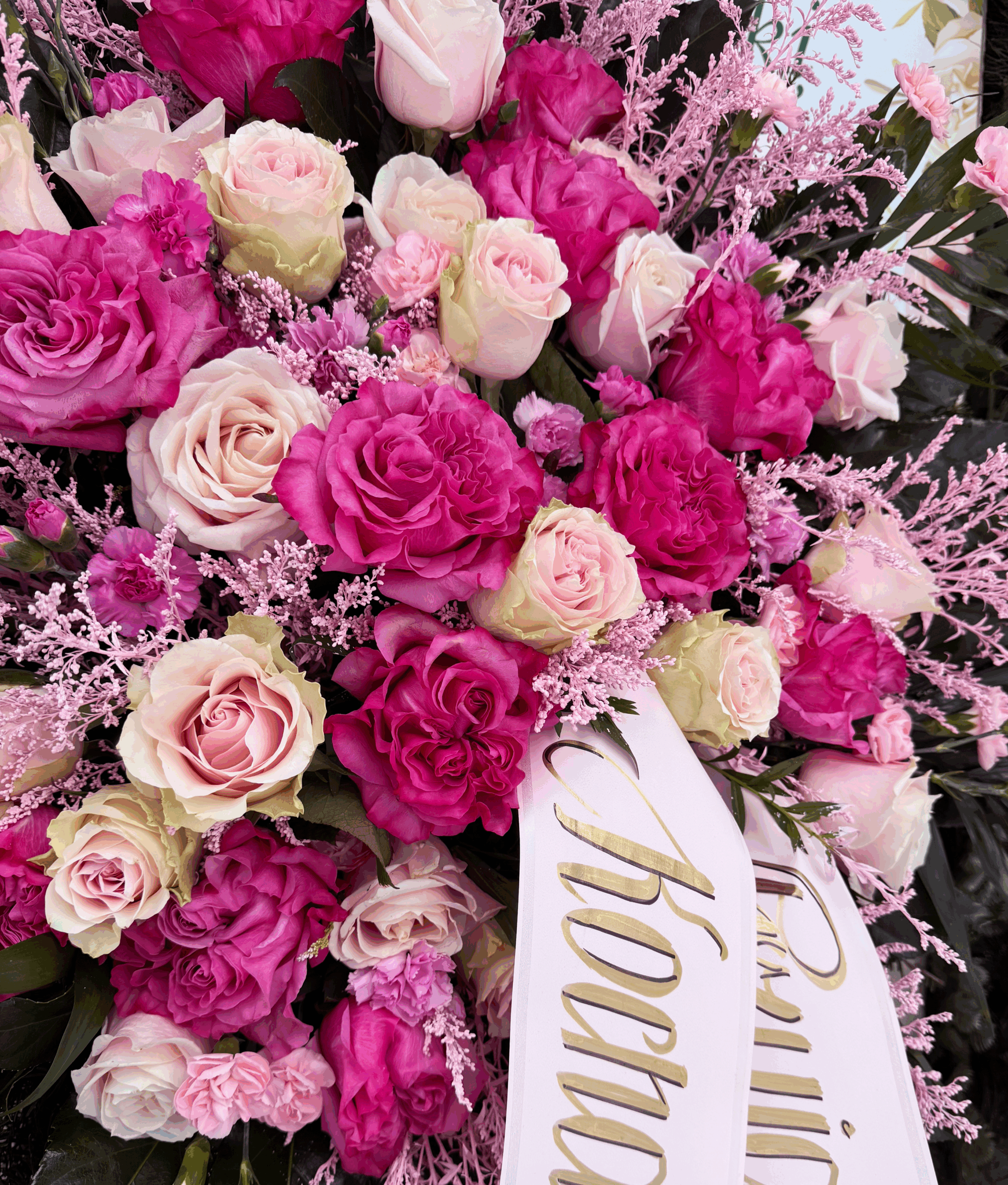 Wieniec pogrzebowy – Różany - obrazek 3